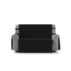 Cubre Sofa Marsella 2 Plazas Negro