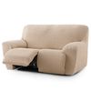 Funda Sofá Relax Bielastica Adaptable 2 Plazas (150-200 Cm) Beige