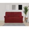 Funda De Sillón Sofá Bielástica Adaptable Eiffel Textile Le Havre 1 Plaza (70-110 Cm) Rojo