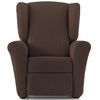 Funda De Sofá Elástica Adaptable Vipalia Rústica Relax Reclinable Marron