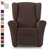 Funda De Sofá Elástica Adaptable Vipalia Rústica Relax Reclinable Marron