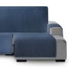 Protector Cubre Sofá Acolchado Círculos Vipalia Chaise Longue Derecha 240 Cm Azul (visto De Frente)