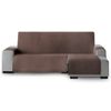 Protector Cubre Sofá Acolchado Círculos Vipalia Chaise Longue Derecha 240 Cm Marrón (visto De Frente)