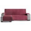 Protector Cubre Sofá Acolchado Círculos Vipalia Chaise Longue Izquierda 240 Cm Rojo (visto De Frente)