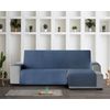 Protector Cubre Sofá Acolchado Círculos Vipalia Chaise Longue Derecha Extra 290 Cm Azul (visto De Frente)