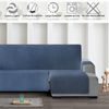 Protector Cubre Sofá Acolchado Círculos Vipalia Chaise Longue Derecha Extra 290 Cm Azul (visto De Frente)