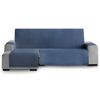 Protector Cubre Sofá Acolchado Círculos Vipalia Chaise Longue Izquierda Extra 290 Cm Azul (visto De Frente)