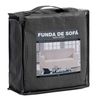 Funda Sofá Adaptable Bielástica Set 2 Piezas 3 + 2 Plazas Eiffel Textile Mónaco Gris