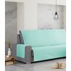 Eiffel Textile Protector De Sofa Royale. Color Verde. 1 Plaza