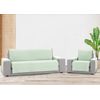 Eiffel Textile Protector De Sofa Royale. Color Verde. 3 Plazas