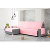 Eiffel Textile Protector De Sofa Royale. Color Rosa. Chaise Izquierda 280