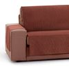 Protector Funda Sillón Relax Chenilla Lisa Diseño Elite Vipalia 1 Plaza Teja