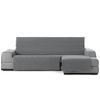 Protector Funda Chaise Longue Lisa Cubresofá Chenilla Diseño Elite Vipalia Chaise Corto Derecha Gris