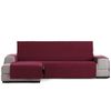 Protector Funda Chaise Longue Lisa Cubresofá Chenilla Diseño Elite Vipalia Chaise Corto Izquierda Rojo