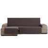 Protector Funda Chaise Longue Lisa Cubresofá Chenilla Diseño Elite Vipalia Chaise Largo Izquierda Marron