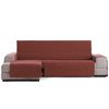 Protector Funda Chaise Longue Lisa Cubresofá Chenilla Diseño Elite Vipalia Chaise Largo Izquierda Teja