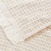 Pack 2 Unidades Plaid Multiusos Modelo Nido Abeja 180x260 Cm Beige