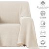 Pack 2 Unidades Plaid Multiusos Modelo Nido Abeja 230x260 Cm Beige