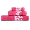 Toalla De Baño 600 Gr Set 3 Piezas: Tocador, Lavabo Y Sábana Cesar Vipalia Fucsia