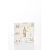 Lienzo 27x27 Cm Inglaterra Beige