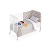 Protector De Cuna Acolchado Happy Together Beige