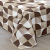 Colcha Bouti Verano Reversible Estampada Cine Vipalia Cama 150/160cm, Color Beige/gris