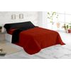 Edredón Relleno Reversible Bicolor Otoño Invierno 250gr Vipalia Cama 150/160 Cm Negro/rojo