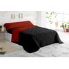 Edredón Relleno Reversible Bicolor Otoño Invierno 250gr Vipalia Cama 180 Cm Negro/rojo