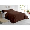 Funda Nórdica Dos Piezas (con Funda Almohada) Vipalia Cama 135 Cm Chocolate