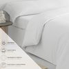 Funda Nórdica Dos Piezas (con Funda Almohada) Vipalia Cama 180 Cm Blanco