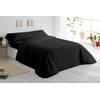 Funda Nórdica Tres Piezas (con Funda Almohada + Bajera) Vipalia Cama 100/105 Cm Negro