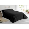 Funda Nórdica Tres Piezas (con Funda Almohada + Bajera) Vipalia Cama 100/105 Cm Negro