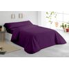 Funda Nórdica Tres Piezas (con Funda Almohada + Bajera) Vipalia Cama 150/160 Cm Morado