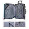 Maleta De Viaje Mediana Abs Texturizado Trolley 60cm Rígido 71160 Turquesa-antracita