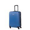 Maleta De Viaje Mediana Abs Texturizado Trolley 60cm Rígido 71160 Azul/antracita