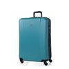 Maleta De Viaje Grande Abs Texturizado Trolley 70cm Xl 71170 Turquesa-antracita