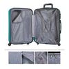 Maleta De Viaje Grande Abs Texturizado Trolley 70cm Xl 71170 Turquesa-antracita