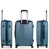 Maleta De Viaje Mediana Expandible Abs Trolley 60cm Itaca Sevron  T71560 Aguamarina