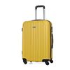 Maleta De Viaje Mediana Expandible Abs Trolley 60cm Itaca Sevron  T71560 Amarillo