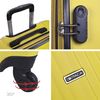 Maleta De Viaje Mediana Expandible Abs Trolley 60cm Itaca Sevron  T71560 Amarillo