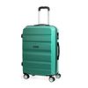 Maleta De Viaje Mediana Abs Texturizado Trolley 60cm 4 Ruedas Dobles T71660 Aguamarina