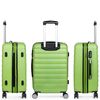 Maleta De Viaje Mediana Expandible Abs Trolley 60cm 4 Ruedas Dobles Simoa 71260 Pistacho