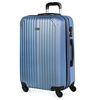 Maleta De Viaje Mediana Expandible Abs Trolley 60cm Itaca Sevron  T71560 Azul Zafiro