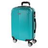 Maleta Cabina Abs Texturizado Trolley De Viaje Rígida Vuelos Low Cost T71550 Verde Menta