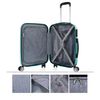 Maleta De Viaje Mediana Expandible Abs Trolley 60cm Itaca Sevron  T71560 Verde Menta