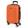 Maleta Cabina Abs Texturizado Trolley De Viaje Rígida Vuelos Low Cost T71550 Mandarina