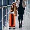 Maleta Cabina Abs Texturizado Trolley De Viaje Rígida Vuelos Low Cost T71550 Mandarina