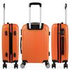 Maleta Cabina Abs Texturizado Trolley De Viaje Rígida Vuelos Low Cost T71550 Mandarina