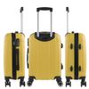 Maleta Cabina Abs Rígida 4 Ruedas Trolley De Viaje 55cm 771150 Amarillo