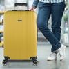 Maleta De Viaje Mediana Abs Rígida Trolley 63cm 4 Ruedas 771160 Amarillo